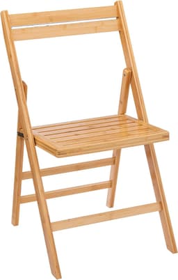 Spetebo Spetebo Bambus Klappstuhl 78 cm