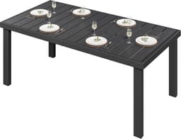 YITAHOME YITAHOME Gartentisch 140×90 cm