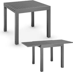 Juskys Juskys Gartentisch Laki 80×80 cm ausziehbar