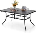 PHI VILLA Gartentisch 152 cm für 6 Personen