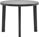 vidaXL Gartentisch rund 89 cm