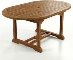 SAM SAM Borneo Teak ausziehbar 120 cm