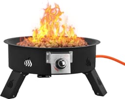 onlyfire Onlyfire Tragbare Gas-Feuerstelle Ø 49 cm