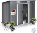 KESSER L Metall-Gerätehaus 4 m³ Grau