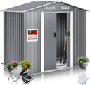 KESSER XL Metall-Gerätehaus 4,2 m³ Grau
