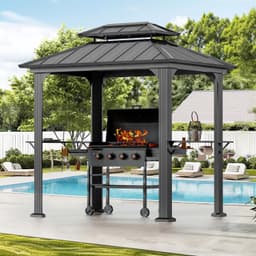 Modern Shade Outdoor Living Spaces Modern Shade Grillpavillon 2 × 2,5 m