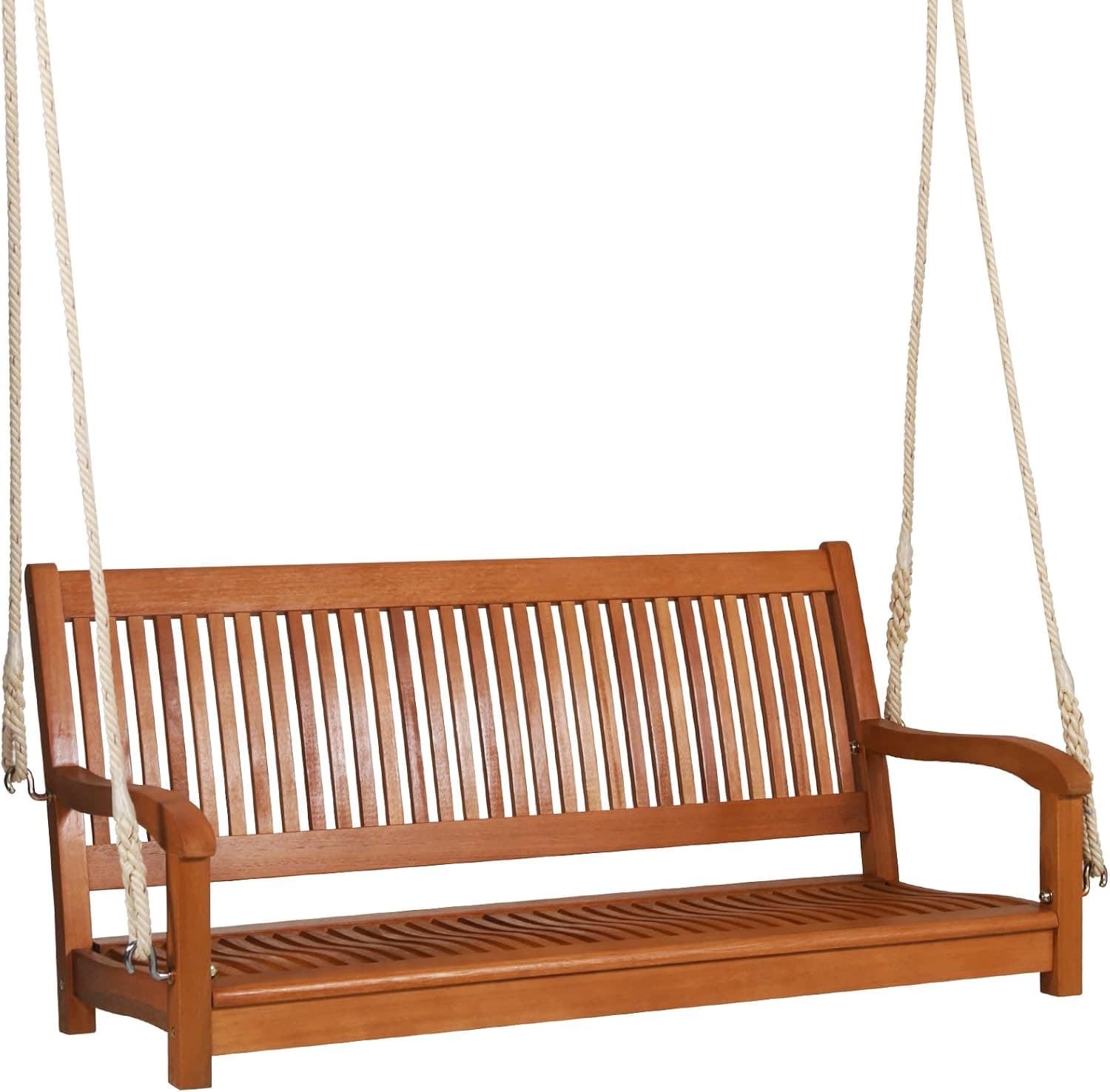 GIANTEX Schaukelbank Eukalyptus 2-Sitzer