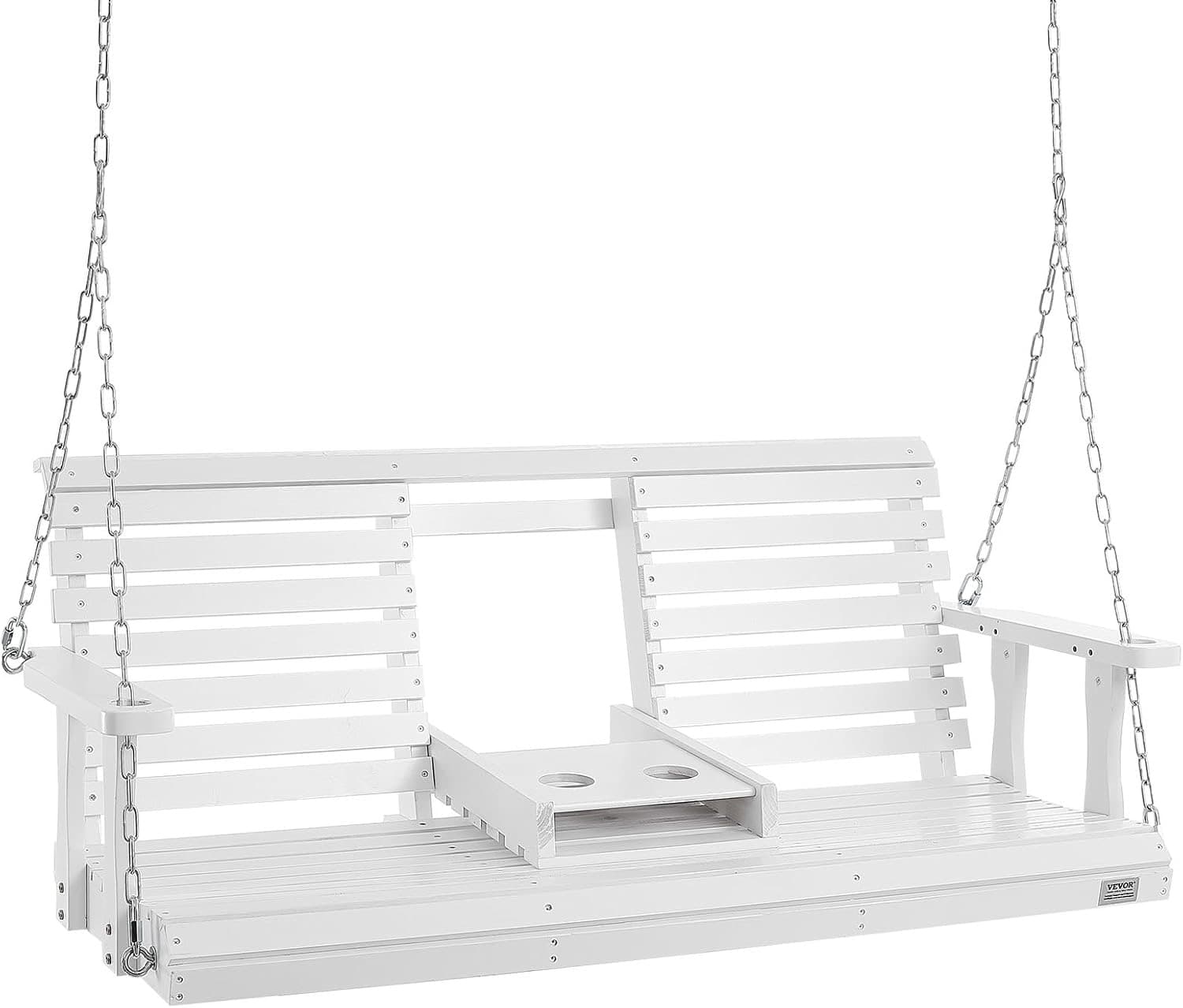 VEVOR Hollywoodschaukel weiß 152 cm