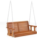 COSTWAY Hängebank 2-Sitzer Tannenholz