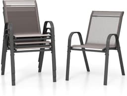 FANTASK FANTASK Textilene 4er Grau