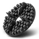 QUICK2FIX Gummi Plattenlager 50 Stück 3×10 mm