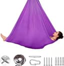 L.StarryIsland Aerial Yoga Hellviolett