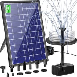 Biling Biling 8W Solar Springbrunnen mit 4000mAh Akku