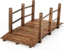COSTWAY Holzbrücke 150 cm