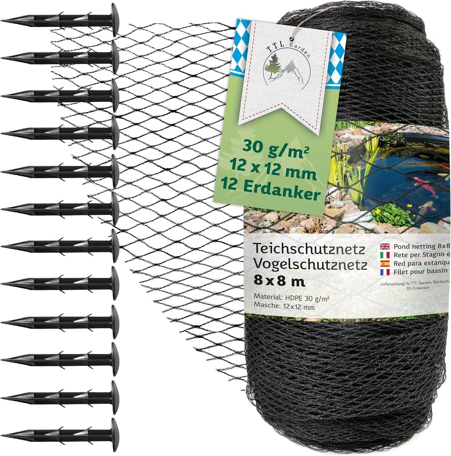 Testsieger Teichnetz