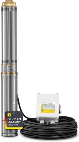 TROTEC TROTEC TDP 5500 E Edelstahl-Tiefbrunnenpumpe