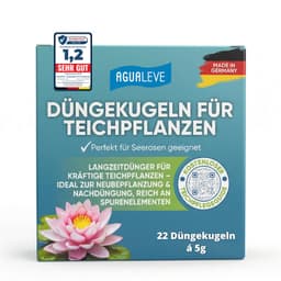 AGUALEVE AGUALEVE 22 Düngekugeln für Teichpflanzen