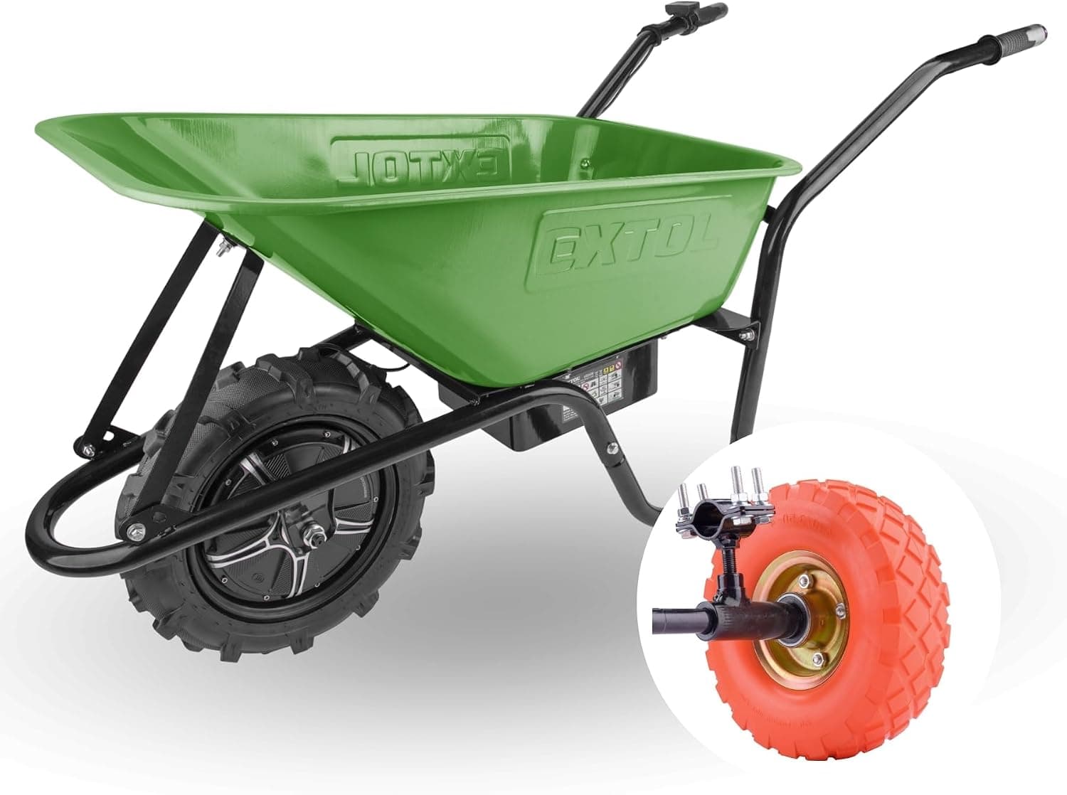 Extol Craft Elektroschubkarre 80 L