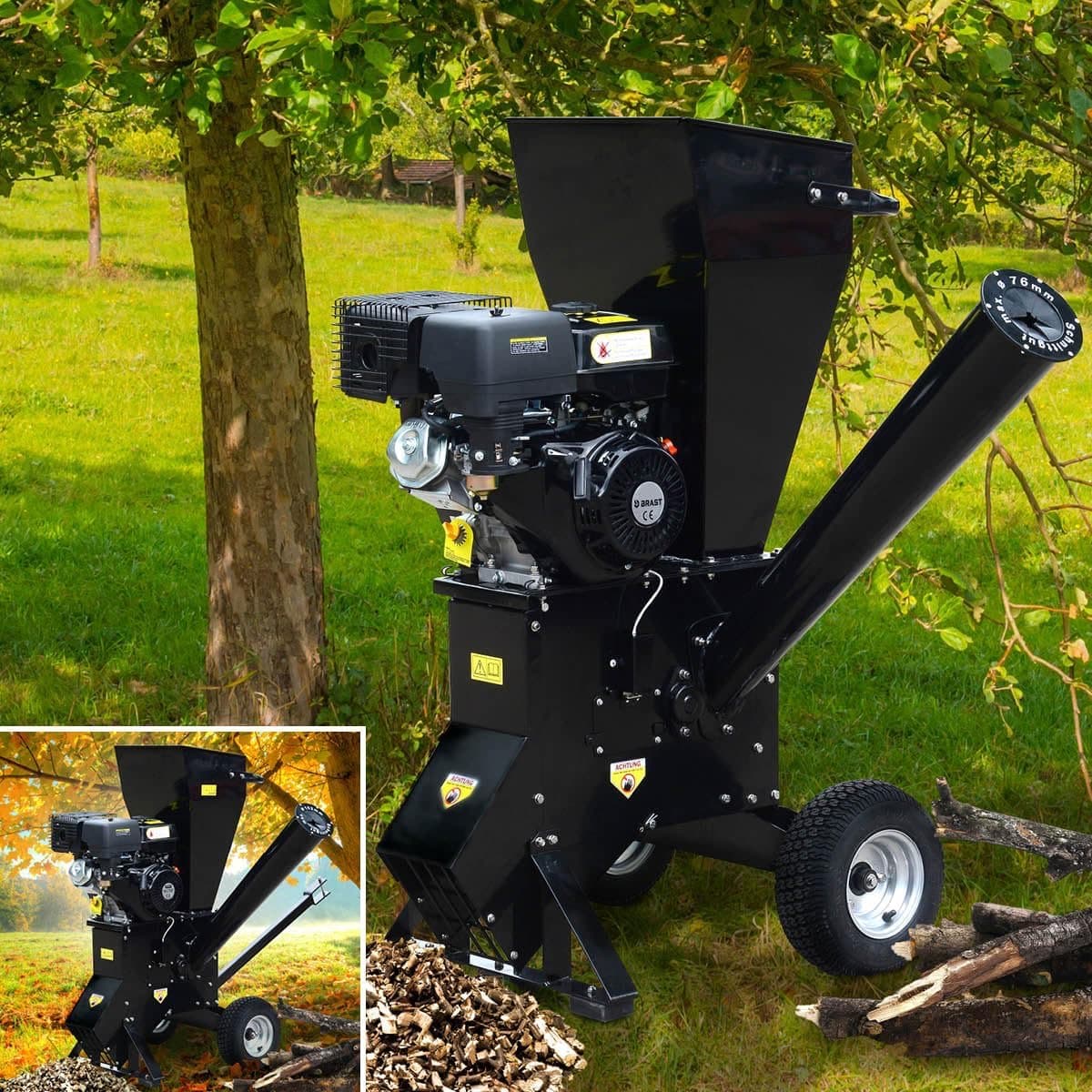 BRAST Benzin-Häcksler 7 PS 76 mm