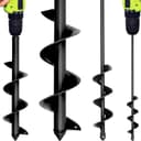 LYFETC Erdbohrer-Set 4×42 + 9×40 cm