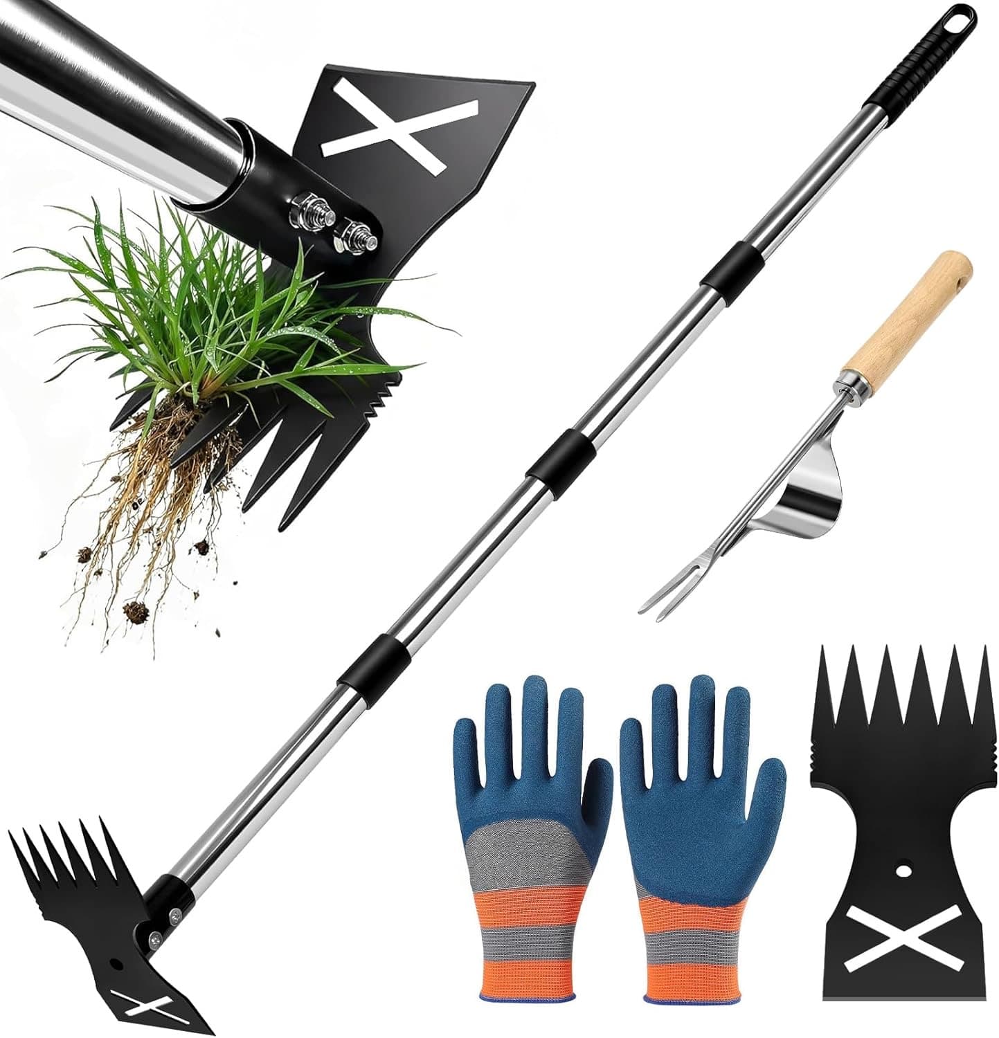 TOFFCAEA Unkrautstecher 148 cm
