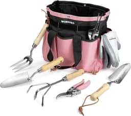 WORKPRO WORKPRO Gartenwerkzeug Set 8 in 1 Rosa