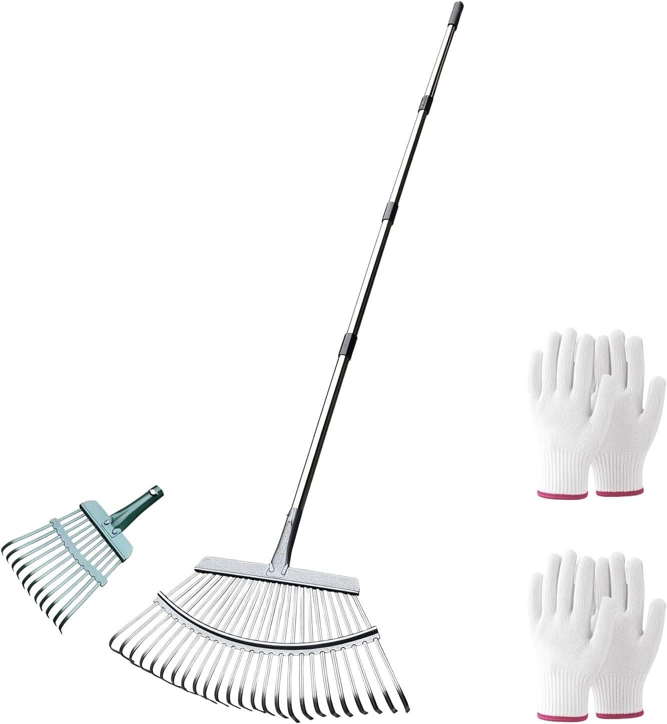 BOFITENG Laubrechen Metall verstellbar