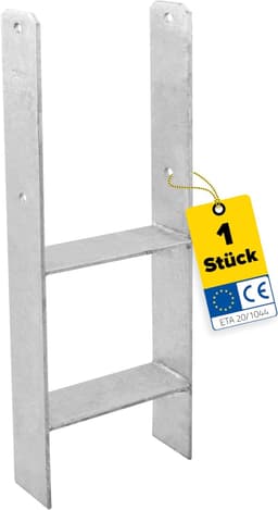 GRUNDLINE GRUNDLINE H-Anker einbetonieren 81×600 mm