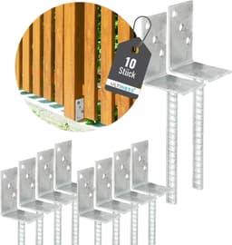 Ultiness Ultiness L-Pfostenträger 10er feuerverzinkt