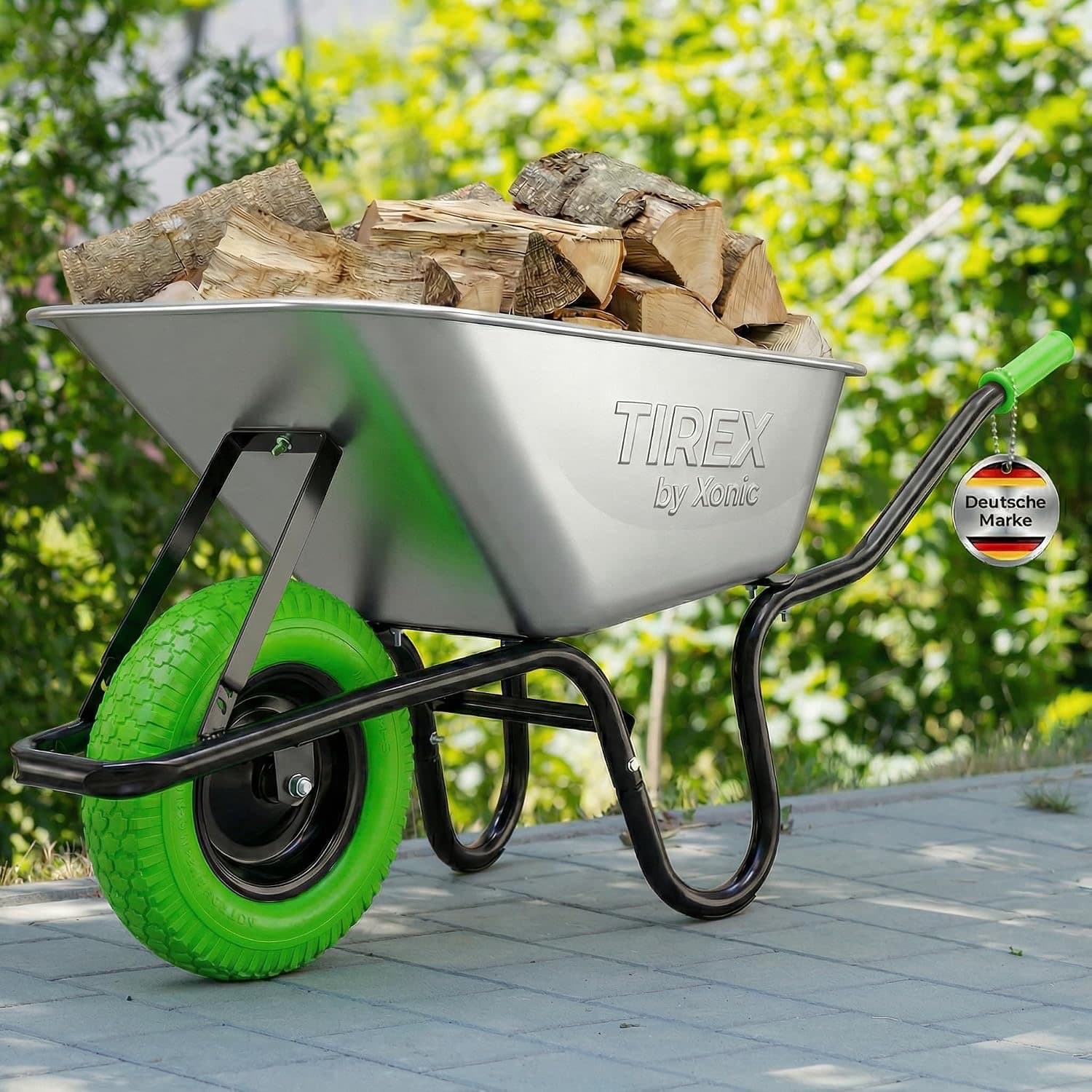 TIREX Vollgummi Grün-Silber