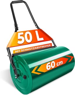 tectake tectake Rasenwalze 60 cm 50 L