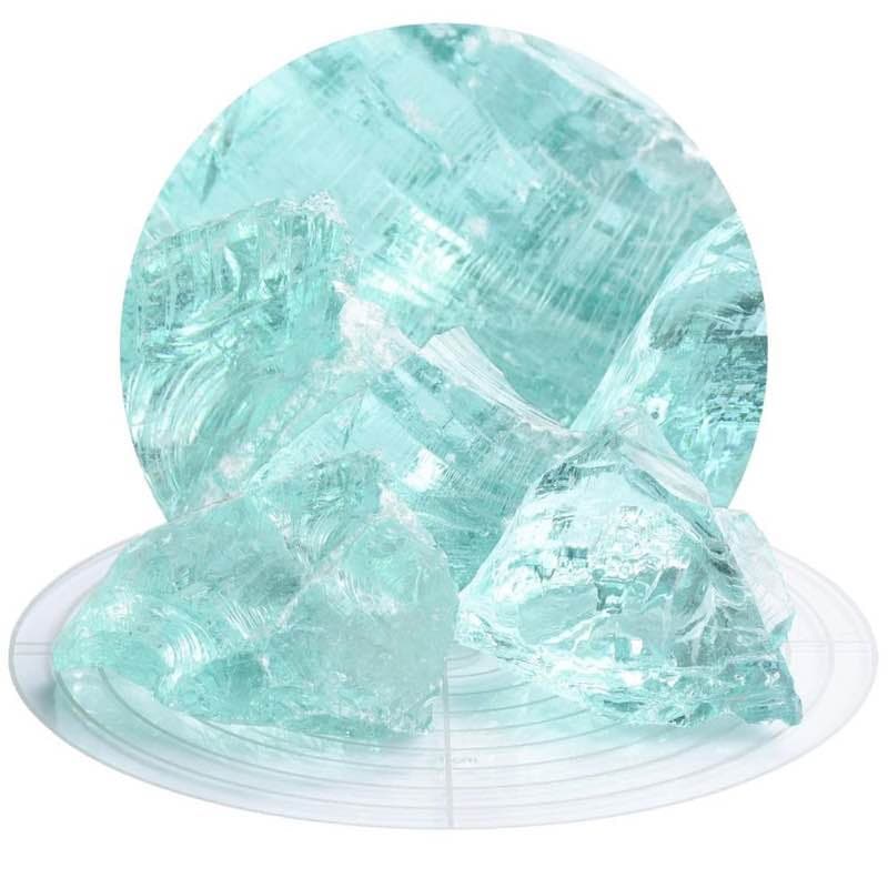 Schicker Mineral Glassteine azurblau 60–120 mm (10 kg)