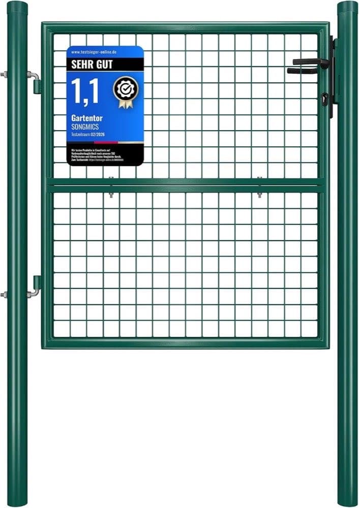 SONGMICS Gartentor GGD150G01 Grün
