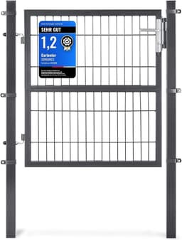 SONGMICS SONGMICS Gartentor GGD210GZ01 Grau