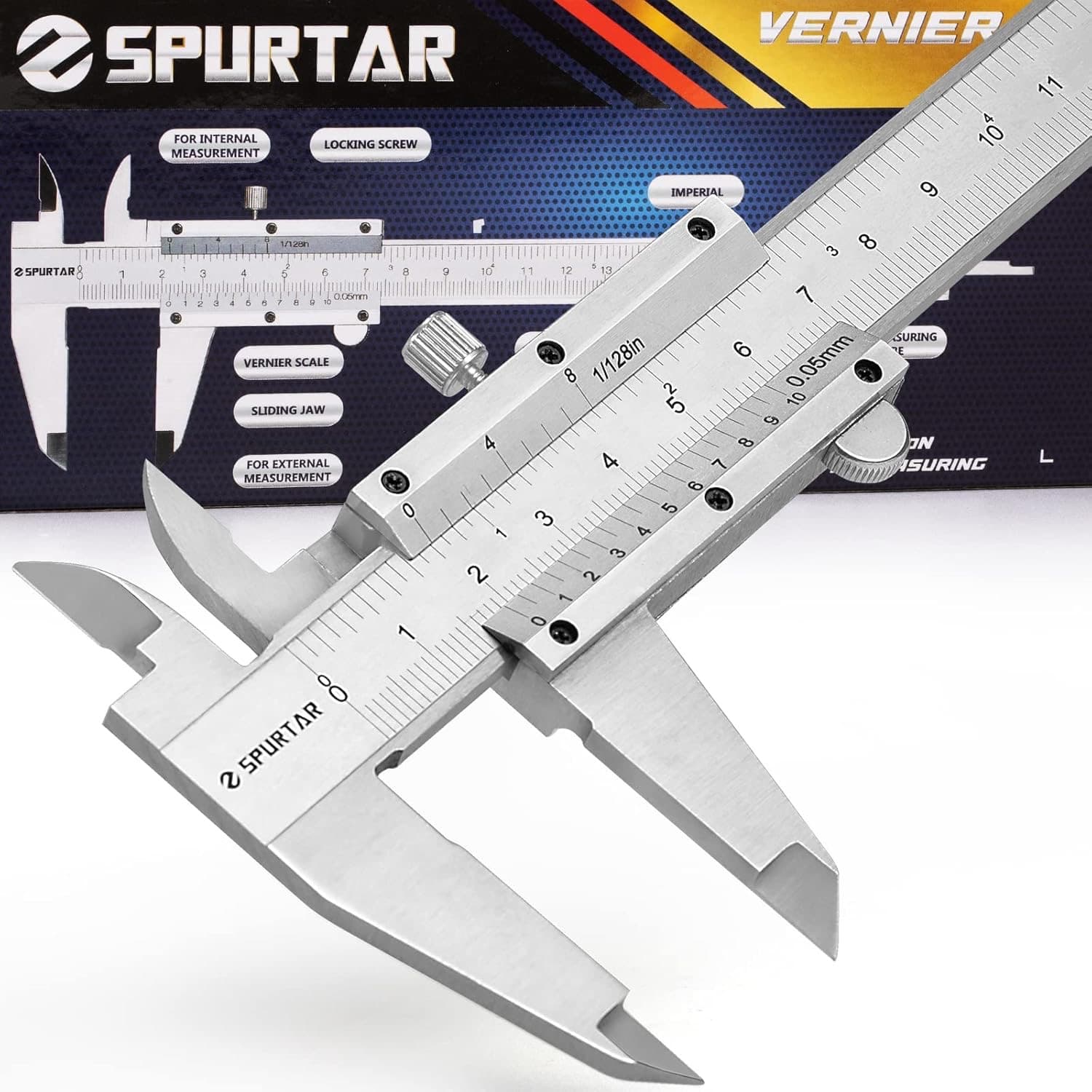 Spurtar 150 mm DIN 862 | Lesbare Skala