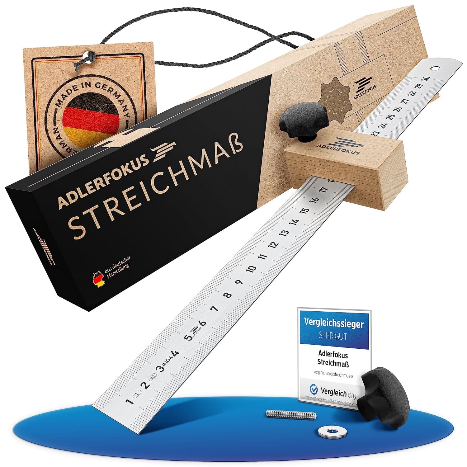 Testsieger Streichmaß Holz 300 mm