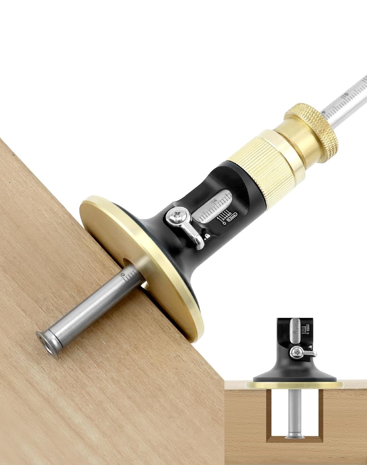 QWORK Radmarkierungslehre | 12 cm