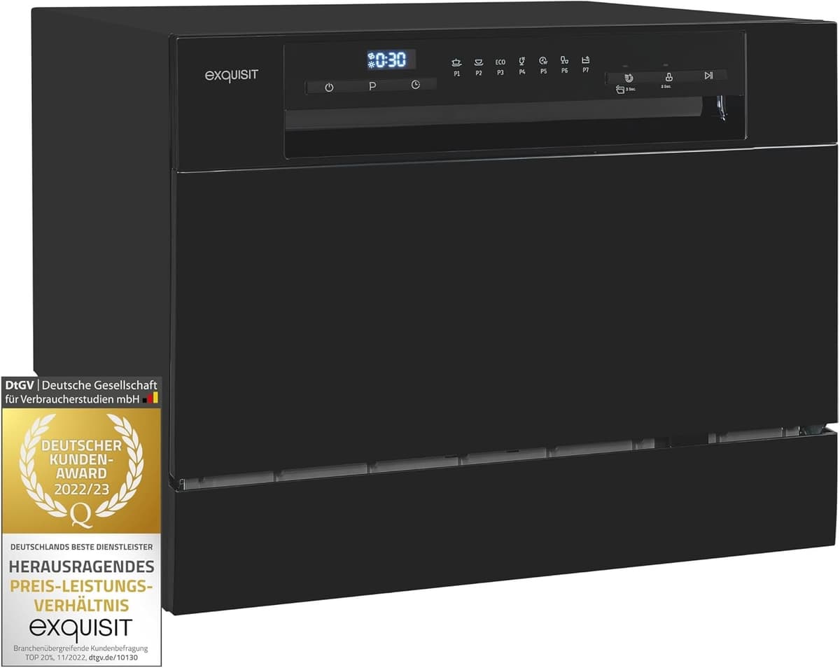 Exquisit GSP206-030D Schwarz
