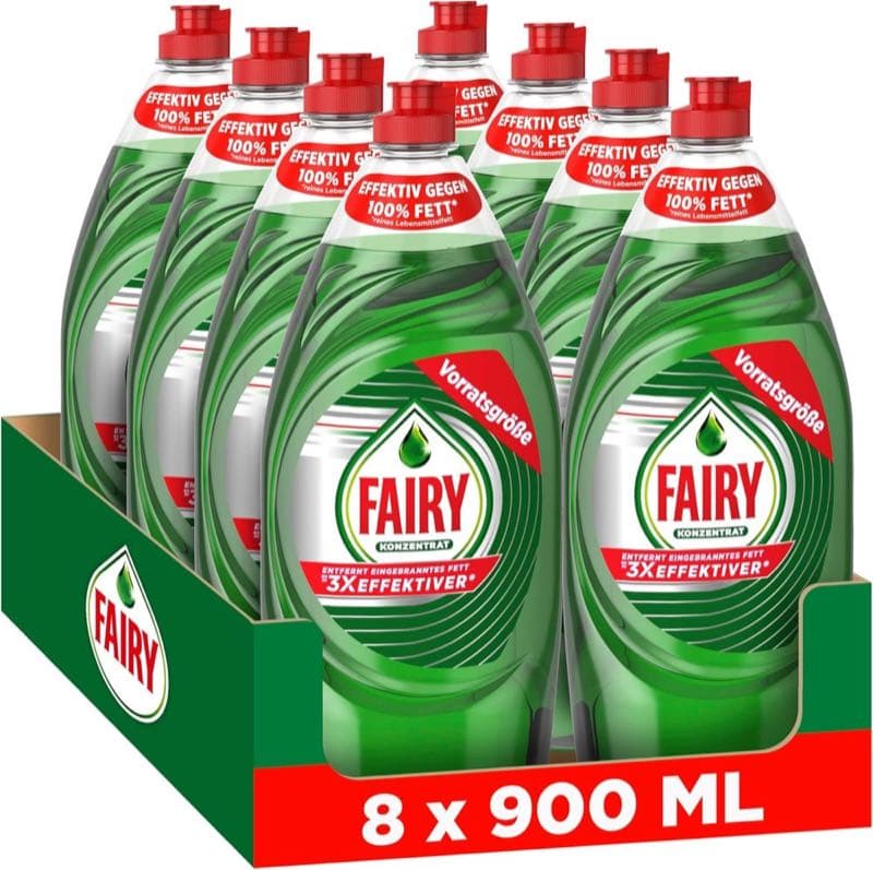 Fairy Original 8×900 ml