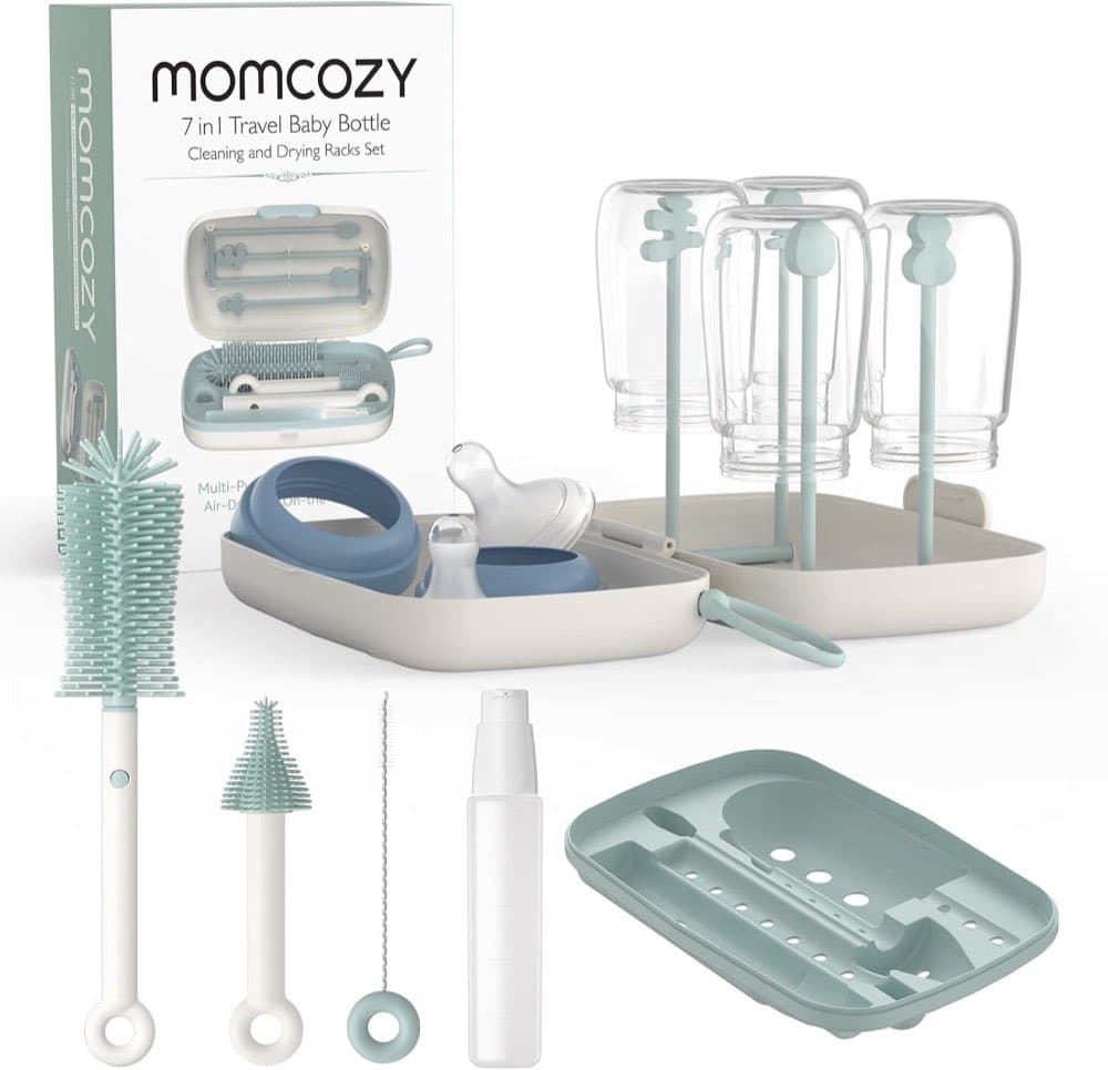 Momcozy 7-in-1 Babyflaschen-Set