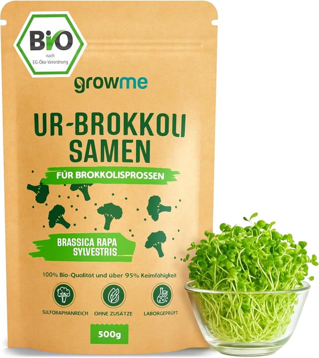 LIVONA BIO Brokkoli-Sprossensamen 500 g