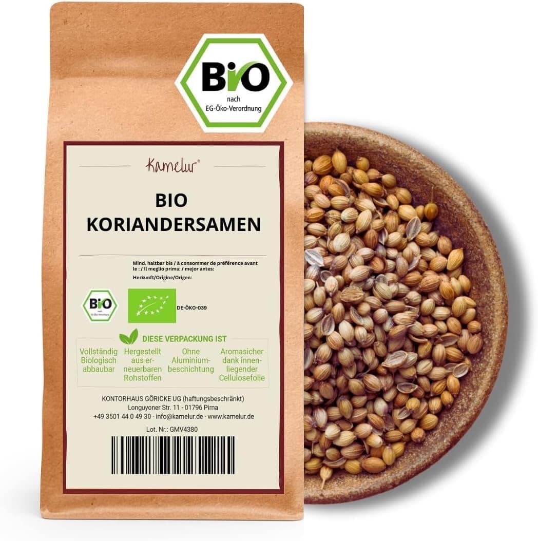 Kamelur Bio Koriandersamen 500 g