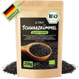 D&O Nature Products D&O Bio Schwarzkümmel 250 g