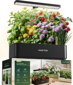 SUNCOZE SUNCOZE Hydroponik 12 Pods Schwarz