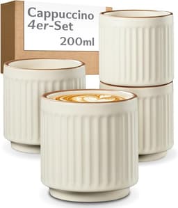 Cosumy 4er Beige 200 ml henkellos