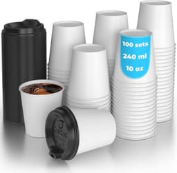 CupCup CupCup 240 ml 100er mit Deckel