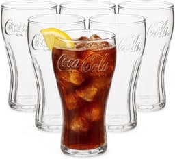 Cola-Gläser – Testsieger Van Well Coca-Cola Konturglas 0,30 l 6er