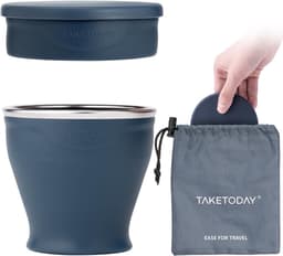 TakeToday Faltbecher 240 ml Marine