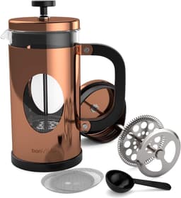 bonVIVO French Press 1 l Kupferoptik
