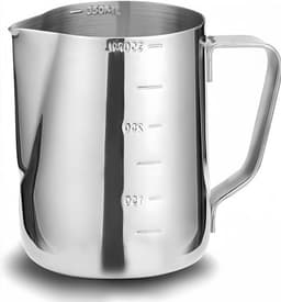 BASECENT BASECENT Milchaufschäumkrug Edelstahl 350 ml